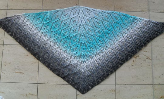 Tuch Salmiakki von Morben Design aus dem Bobbel Nr. 156
