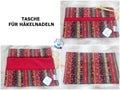 Tasche für Häkelnadeln, Häkelnadeltasche, Projekttasche Nr. 9