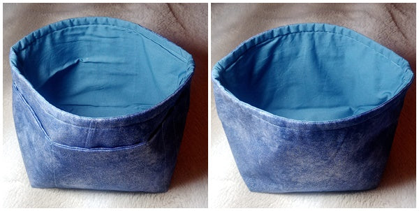 Bobbeltasche, Wolltasche, Projekttasche groß Nr. 4