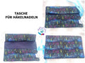 Tasche für Häkelnadeln, Häkelnadeltasche, Projekttasche Nr. 4