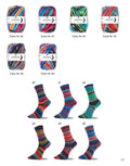 Fjord Socks Puzzle, 4-fach Sockenwolle
