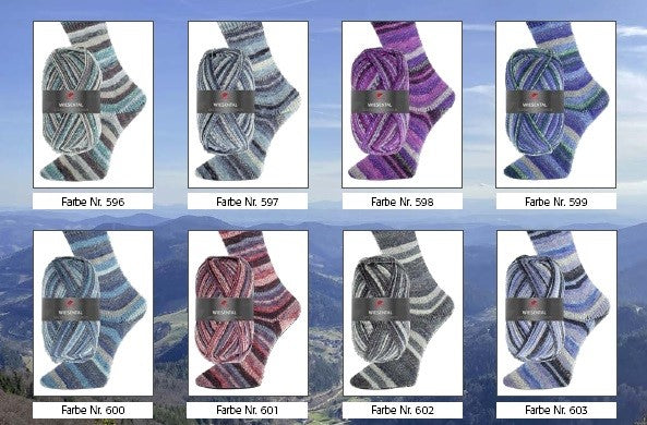 Golden Socks Wiesental, 4-fach Sockenwolle