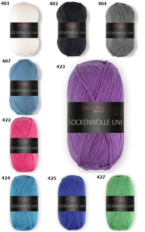 Sockenwolle Uni