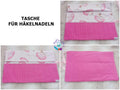 Tasche für Häkelnadeln, Häkelnadeltasche, Projekttasche Nr. 10