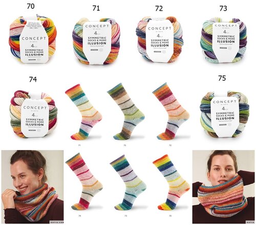 Symmetric Socks & more Illusion