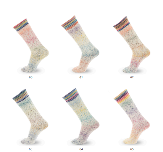 Blossom Symmetric Socks