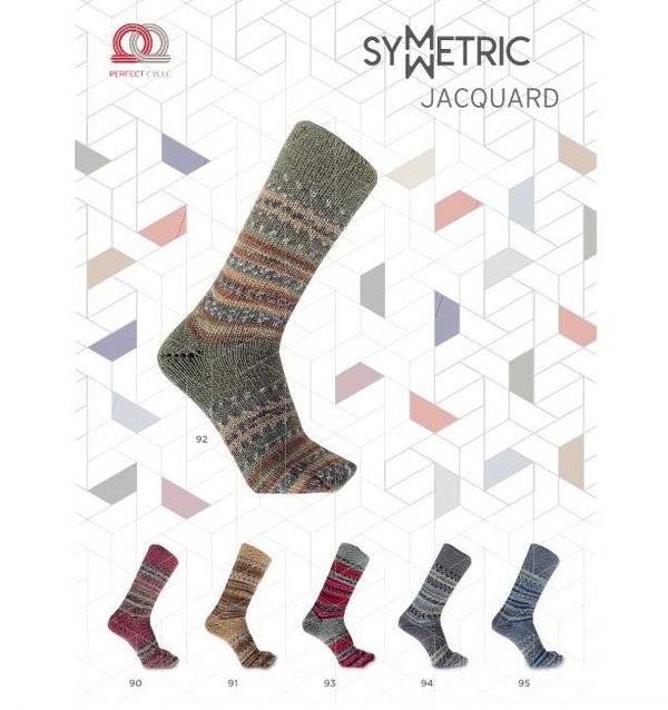 Jacquard Symmetric Socks